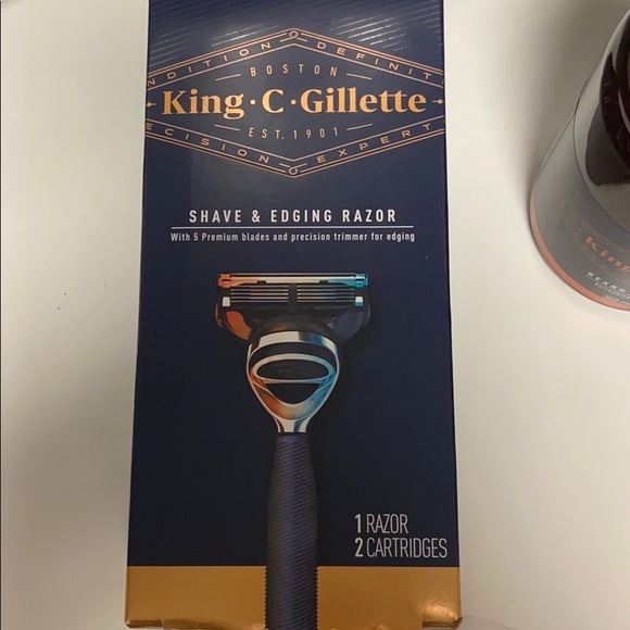 NWT - King C Gillette Shave & Edging Razor - Picture 2 of 2